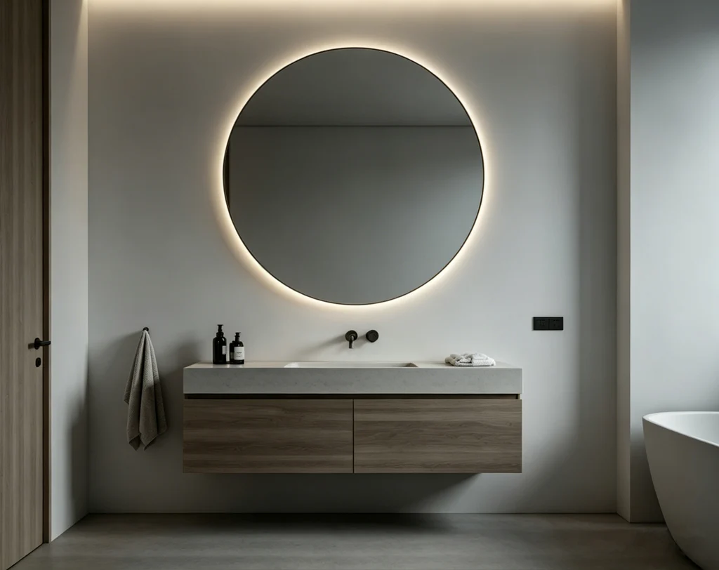 Corona LED bathroom mirror IP44