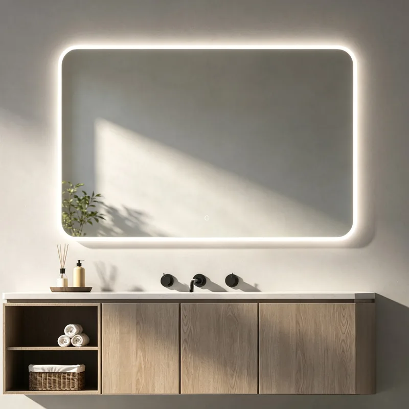 Siena 127x83cm LED Bathroom Mirror | NewThingLine