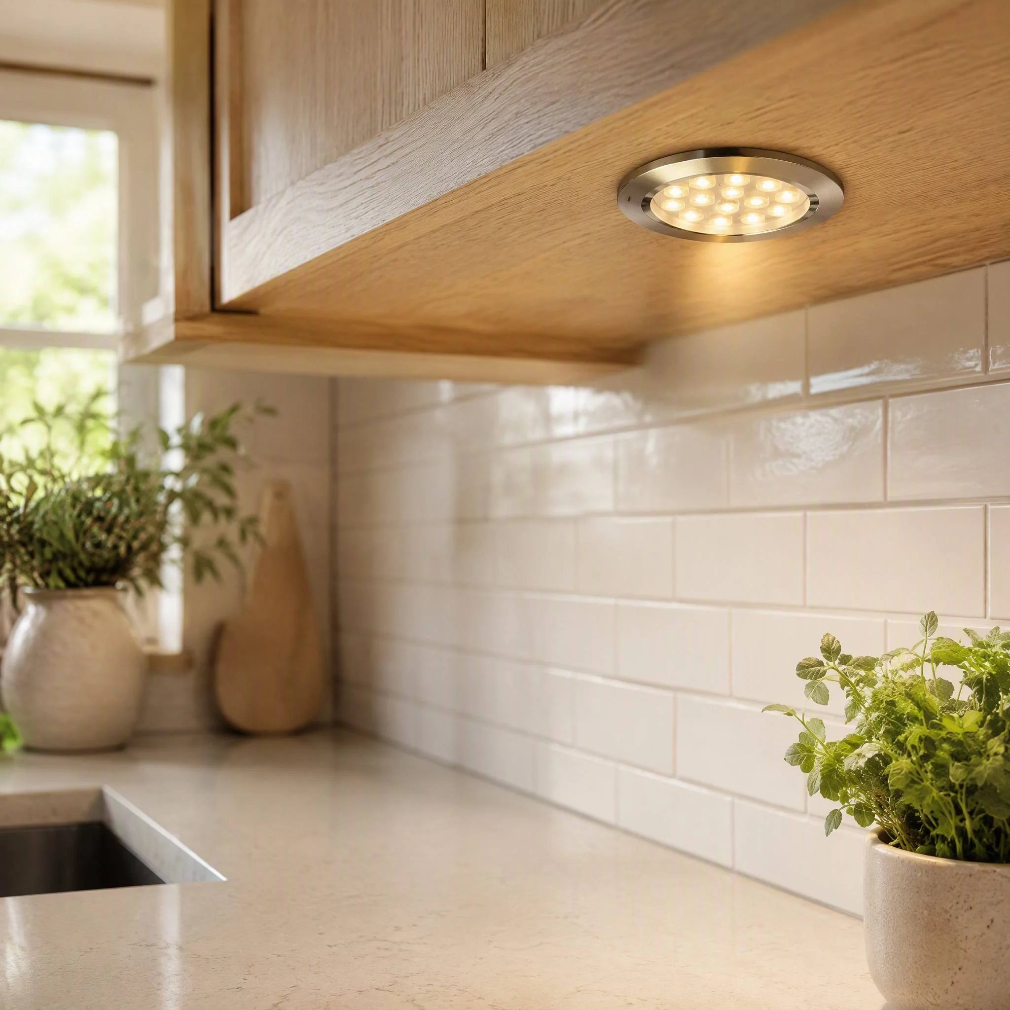 Elin aluminum undercabinet LED spot kitchen application