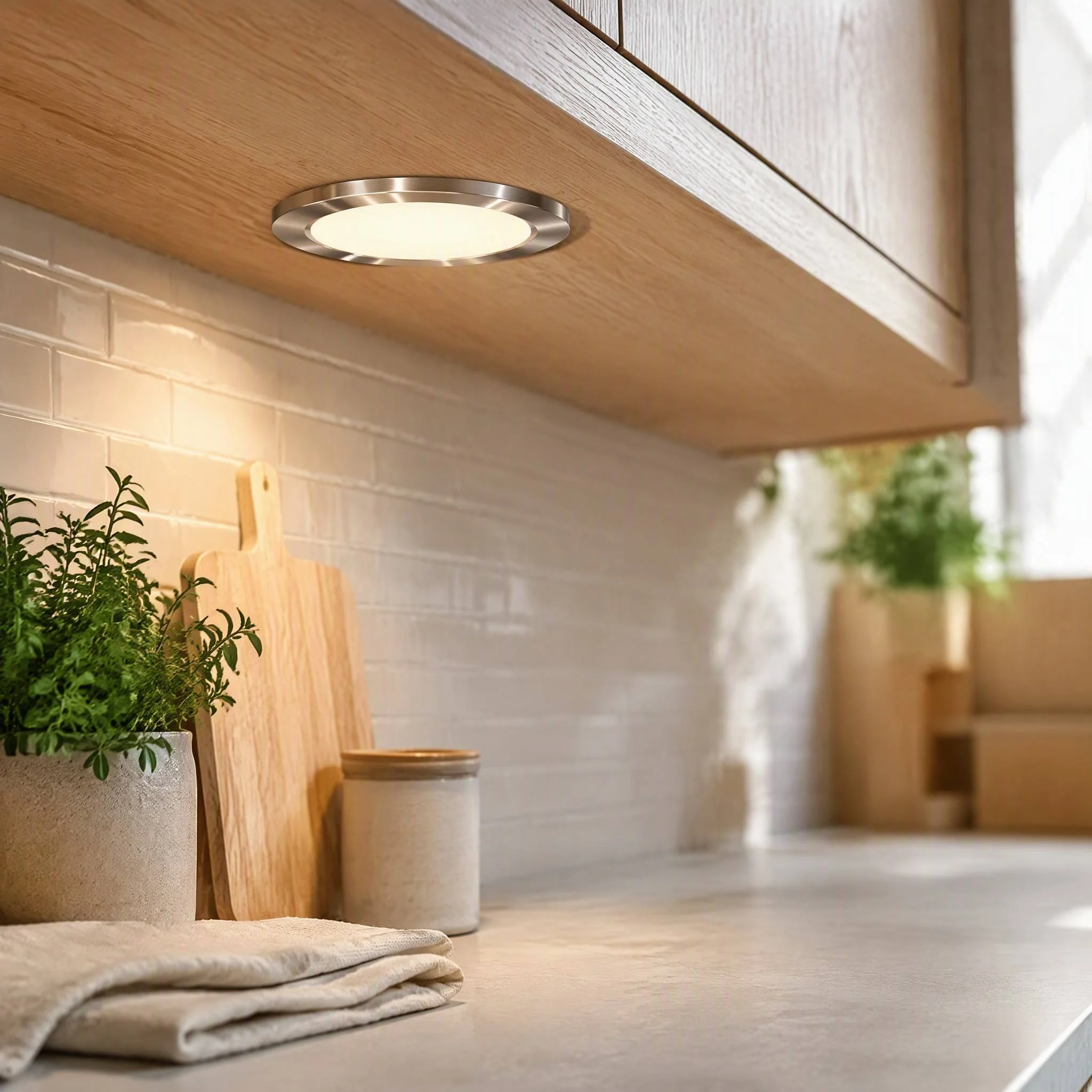 Era aluminum undercabinet LED spot kitchen application