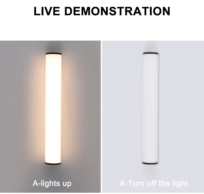 NewThingLine Opal Contour Waterproof IP44 Bathroom Wall Lamp with Opal Glass Shade lighting effect