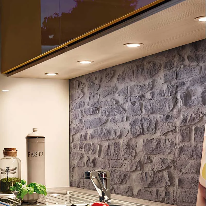 Puro undercabinet LED spot kitchen cabinet application