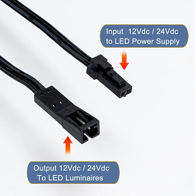 IR001W IR Sensor Switch 12Vdc/24Vdc input and output connectors for LED luminaires