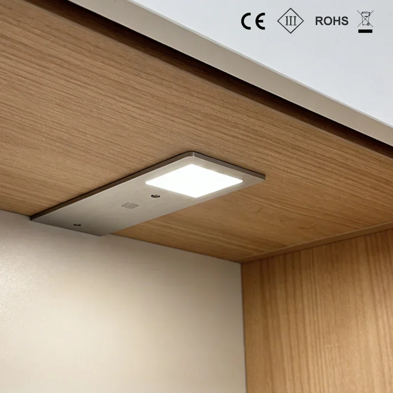 Under cabinet LED light for kitchen and wardrobe furniture illumination