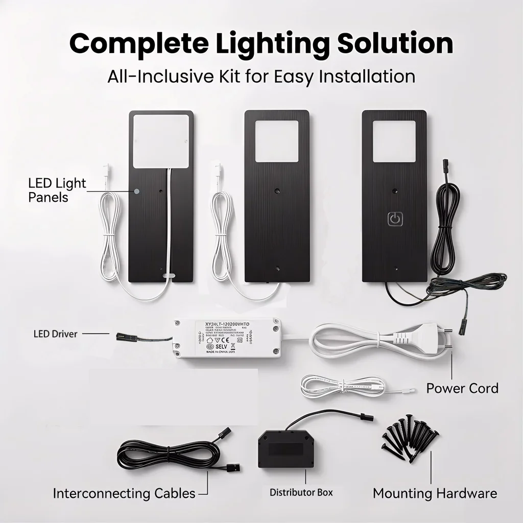 Furniture cabinet LED light for display shelf and interior cabinet lighting