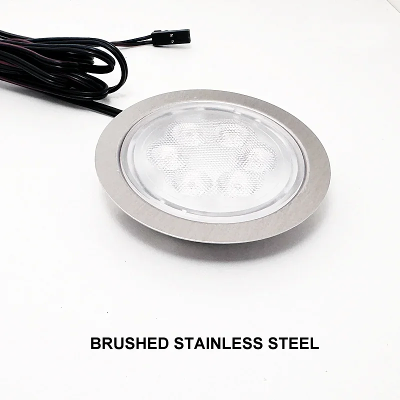 Sensor activated cabinet light for kitchen and wardrobe furniture applications