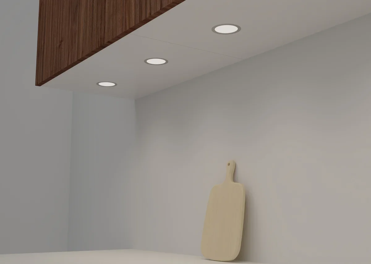 LED cabinet lighting for kitchen cabinet and furniture display applications